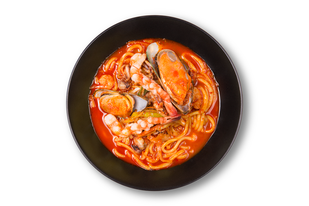 JAMPONG (SEAFOOD NUDELN) 19.0